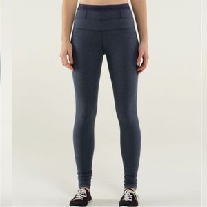 lululemon athletica Live Natural Navy Leggings